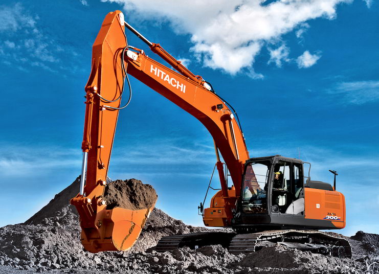 Гусеничный экскаватор Hitachi ZX300